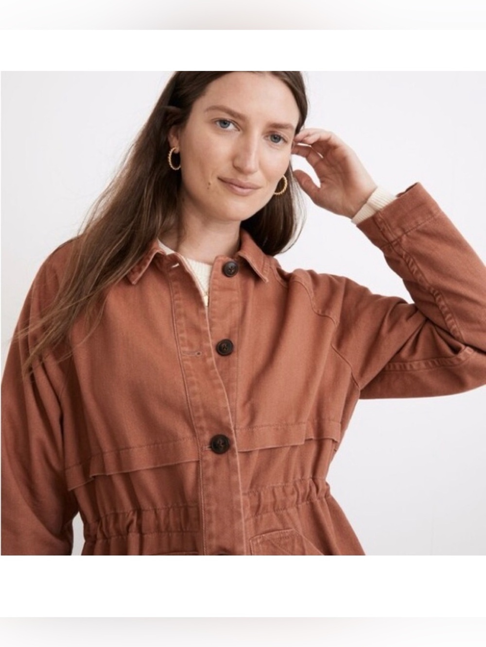 Madewell Ashgrove Chore Jacket Women’s Size XS Oversized